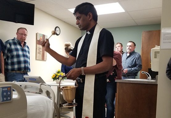 New palliative care room at Mercy St. Francis