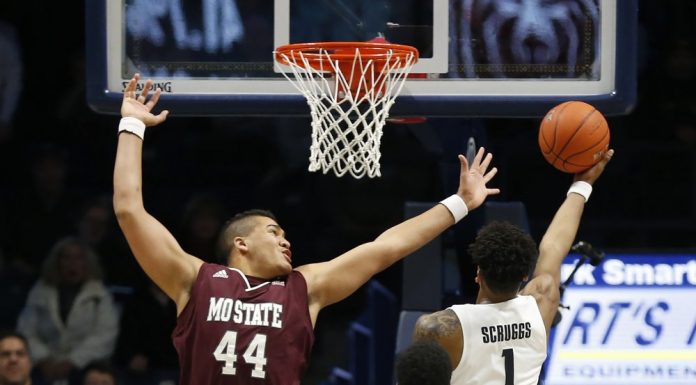 No. 21 Xavier holds on for 59-56 win over Missouri State