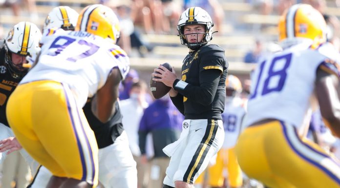 Mizzou’s Bazelak is Davey O’Brien National Quarterback of the Week