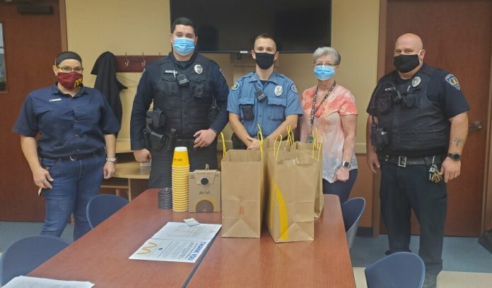 WP-preacher Coffee with Cops 2020