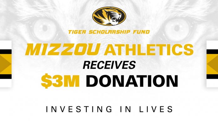 Mizzou Athletics Receives Anonymous $3M Gift