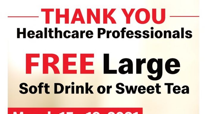 Local McDonald’s to thank healthcare workers with FREE beverages through Friday