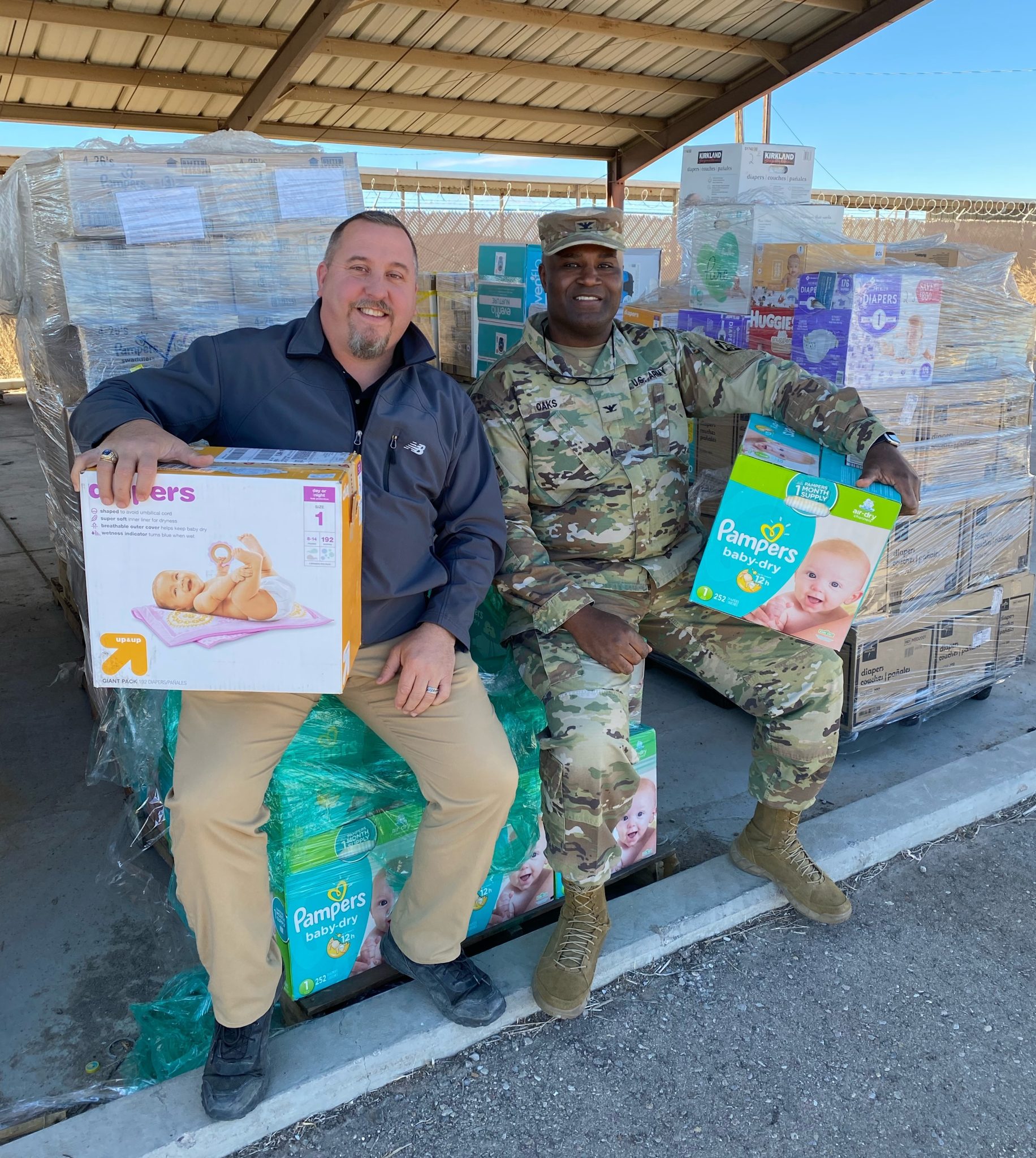 Diaper Resource Center Receives Over 48,000 Diapers from Holloman Air