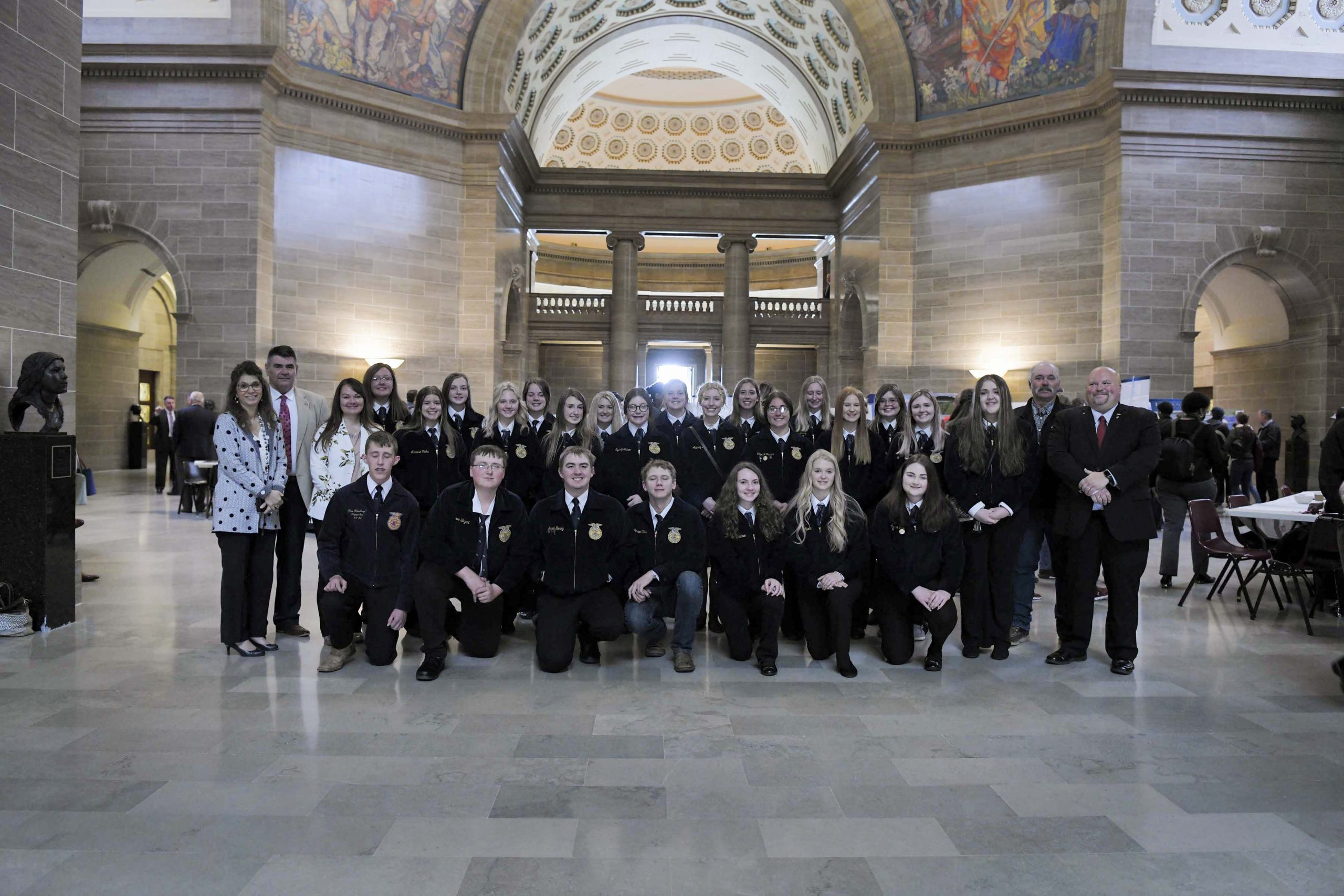 State Representative Bennie Cook Welcomes the Summersville FFA Chapter to the Missouri Capitol – Ozark Radio News