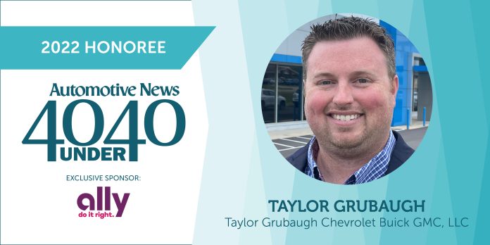 Taylor Grubaugh of Taylor Grubaugh Chevrolet, Buick and GMC has been Named One of Automotive News’ 40 Under 40Ozark Radio News