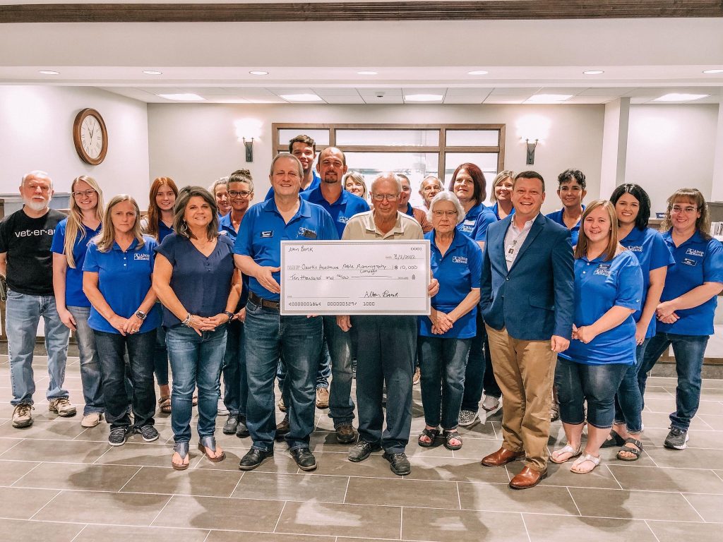 Alton Bank Latest Donor to the Ozarks Healthcare Mobile Mammography