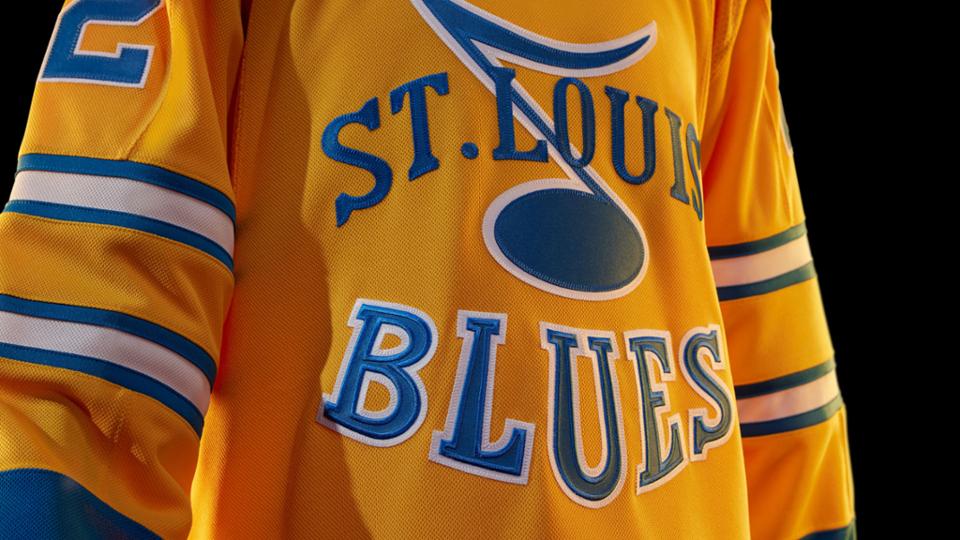 st. louis blues game worn jersey