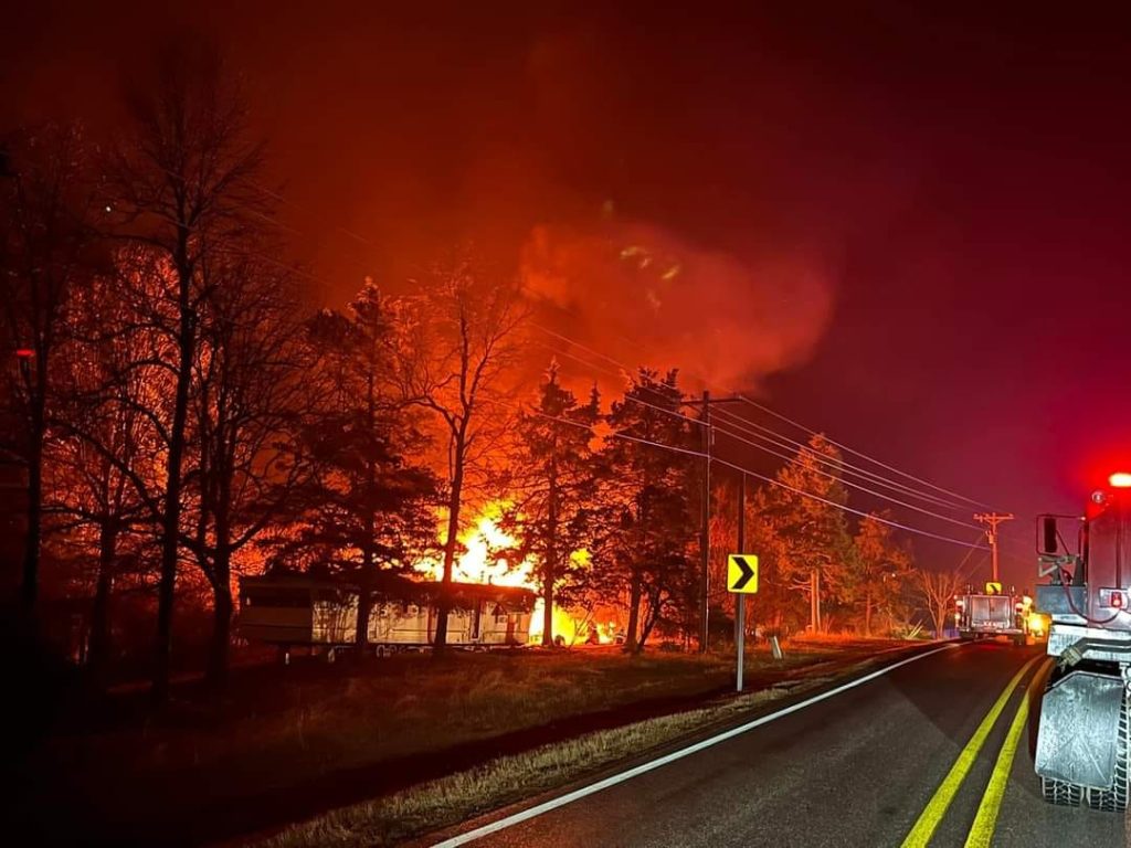 Gamaliel Residence Burns in Total Loss House Fire Ozark Radio News