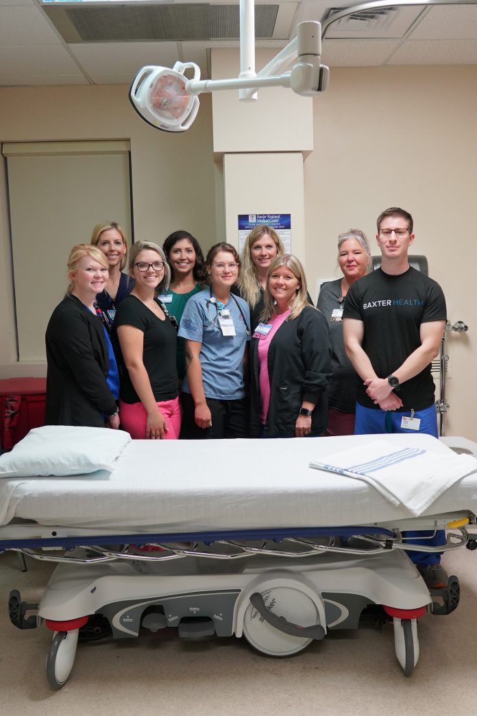 Baxter Health Foundation Stretcher PR
