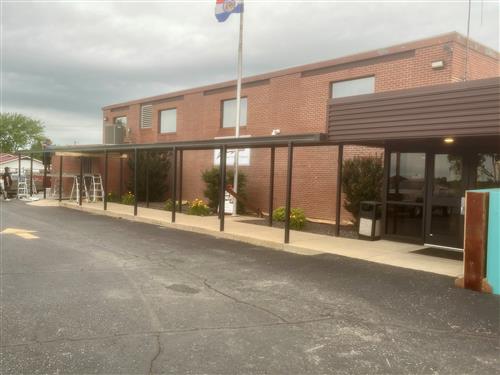 West Plains School Awning