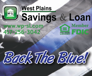 Back the Blue West Plains Savings and Loan