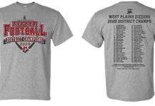 Zizzer Football District Championship Commemorative Apparel For Sale ONE DAY ONLY!