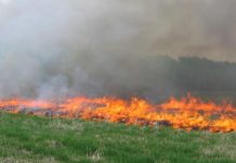 Increase Fire Danger in the Ozarks Today