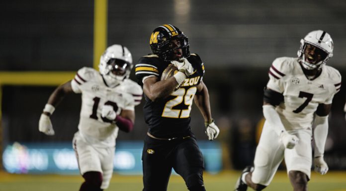 Hardy’s 300 yards and Pride’s pick-six power Mizzou past Mississippi State