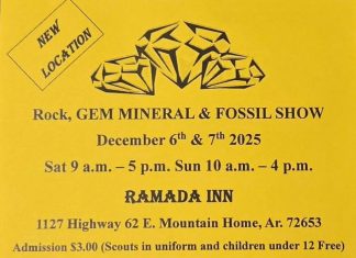 Rock, Gem & Fossil Show in Mountain Home Tomorrow
