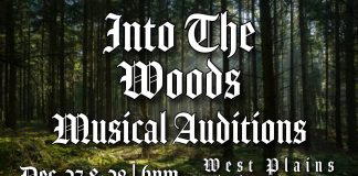 West Plains Playhouse Planning Auditions for “Into the Woods”