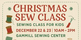 Gammill Sewing Center Organizing Sewing Class for Kids