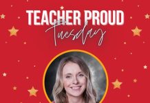 Glendale Teacher Proud Tuesday Honors Stewart