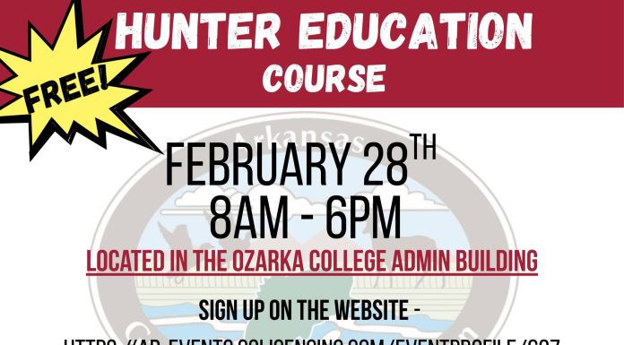 Free Hunter Education Course Brings Safety Training to Ozarka College