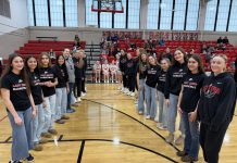 West Plains Middle School Lady Zizzer Basketball team