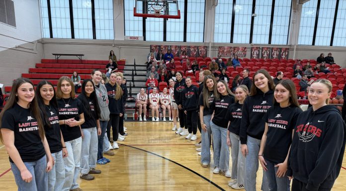 West Plains Middle School Lady Zizzer Basketball team