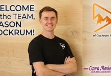 Ozark Marketing Company Welcomes Mason Cockrum to Digital Team