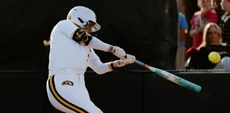 Softball Takes on its Tiger Counterparts in Auburn