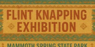 Learn how to Flint Knap in Mammoth Spring this Weekend